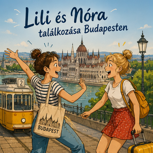Lili és Nóra találkozása Budapesten